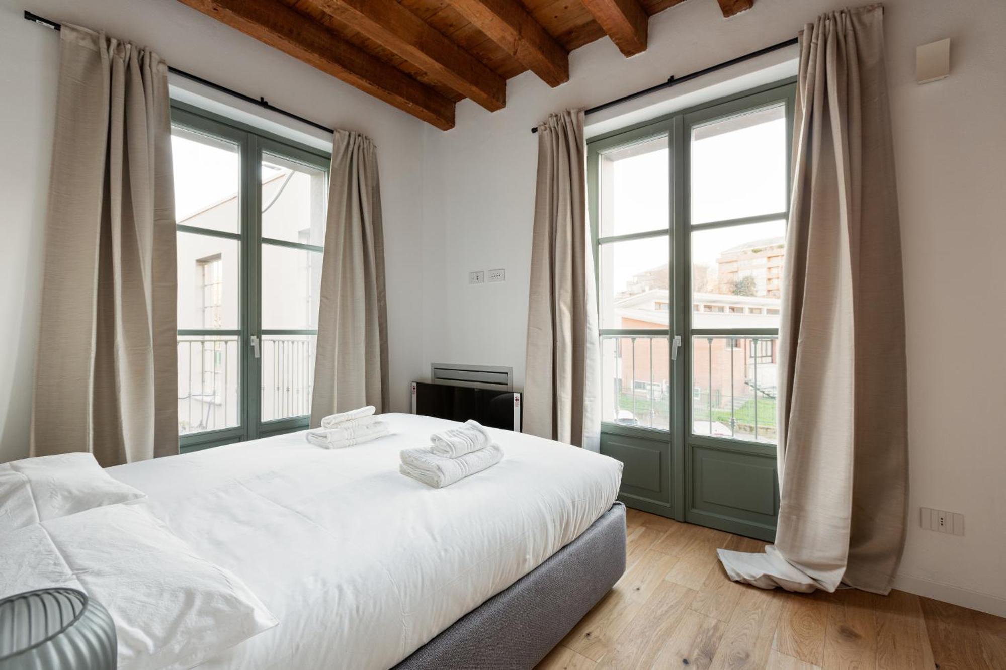 Modern Apartment In Milan With Balcony Eksteriør billede